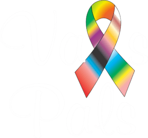 Val's Pals Logo - White Text